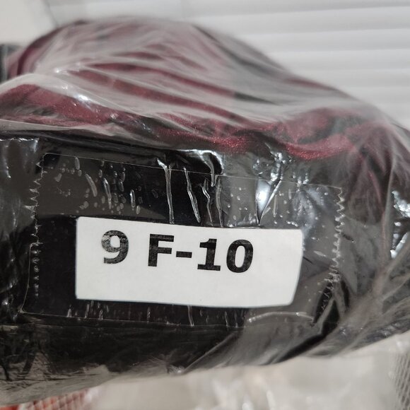 Azazie Atelier Mini Holiday Dress Womens 6 Wine Red Big Bow Back Velvet Cocktail - Picture 15 of 15